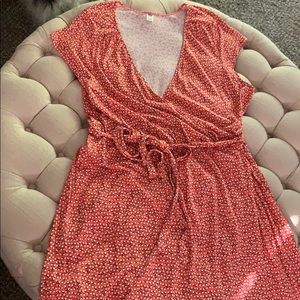 Old Navy 3X faux wrap dress